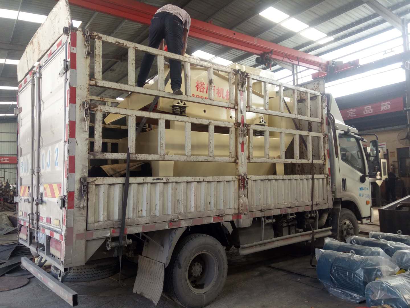 發(fā)往湖北赤壁的350細沙回收機